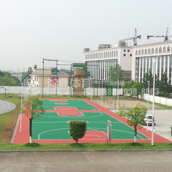 上饶市 武装警察教导支队—丙烯酸篮球场